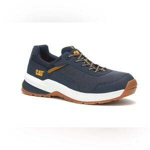 CAT Men’s Caterpillar Navy/White Waterproof Sneakers